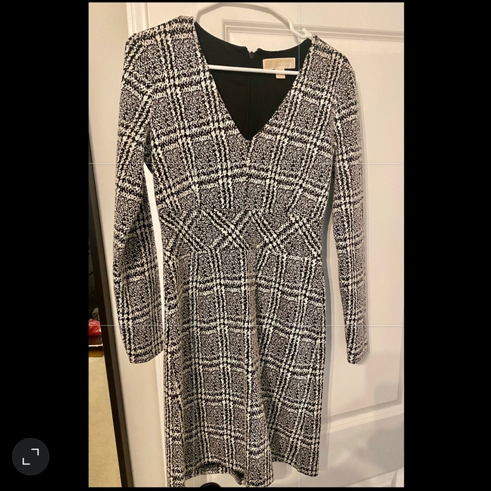 Michael Kors black and white dress
